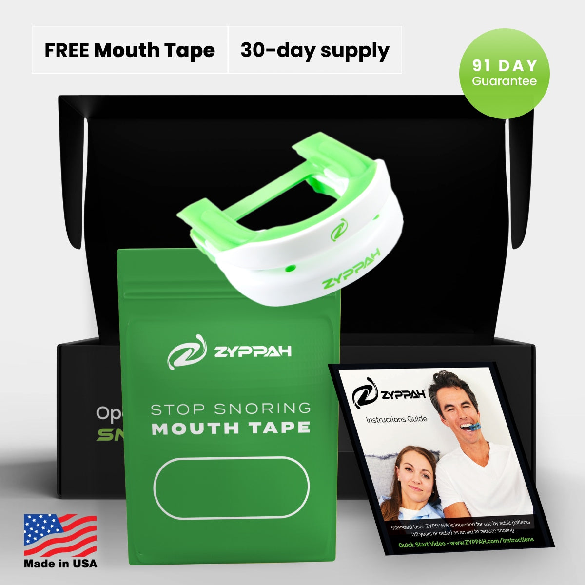 ZYPPAH Edge & FREE Mouth Tape (Limited Time Offer)