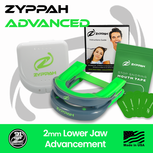 ZYPPAH Anti-Snoring Device & Mouth Tape Bundle